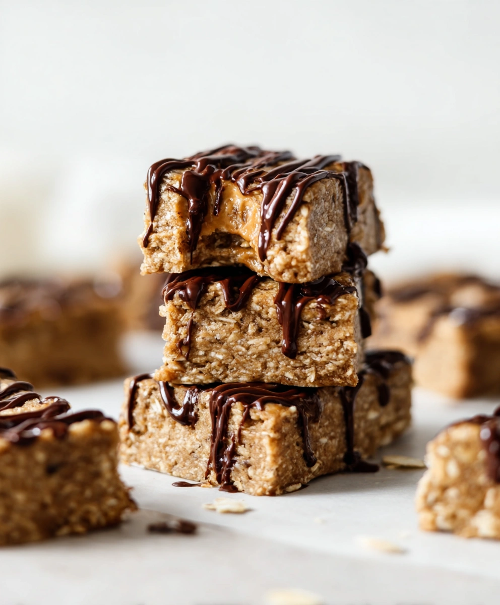 Mini Peanut Butter Protein Bars