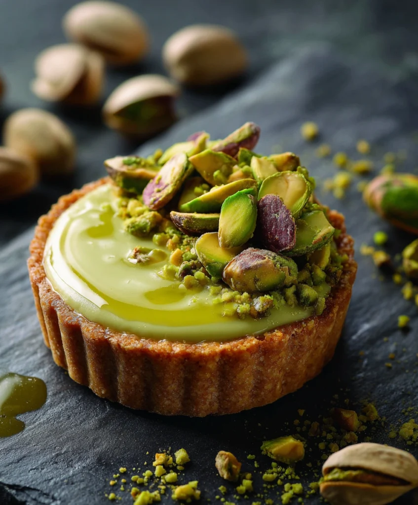 Mini Pistachio Tartlets