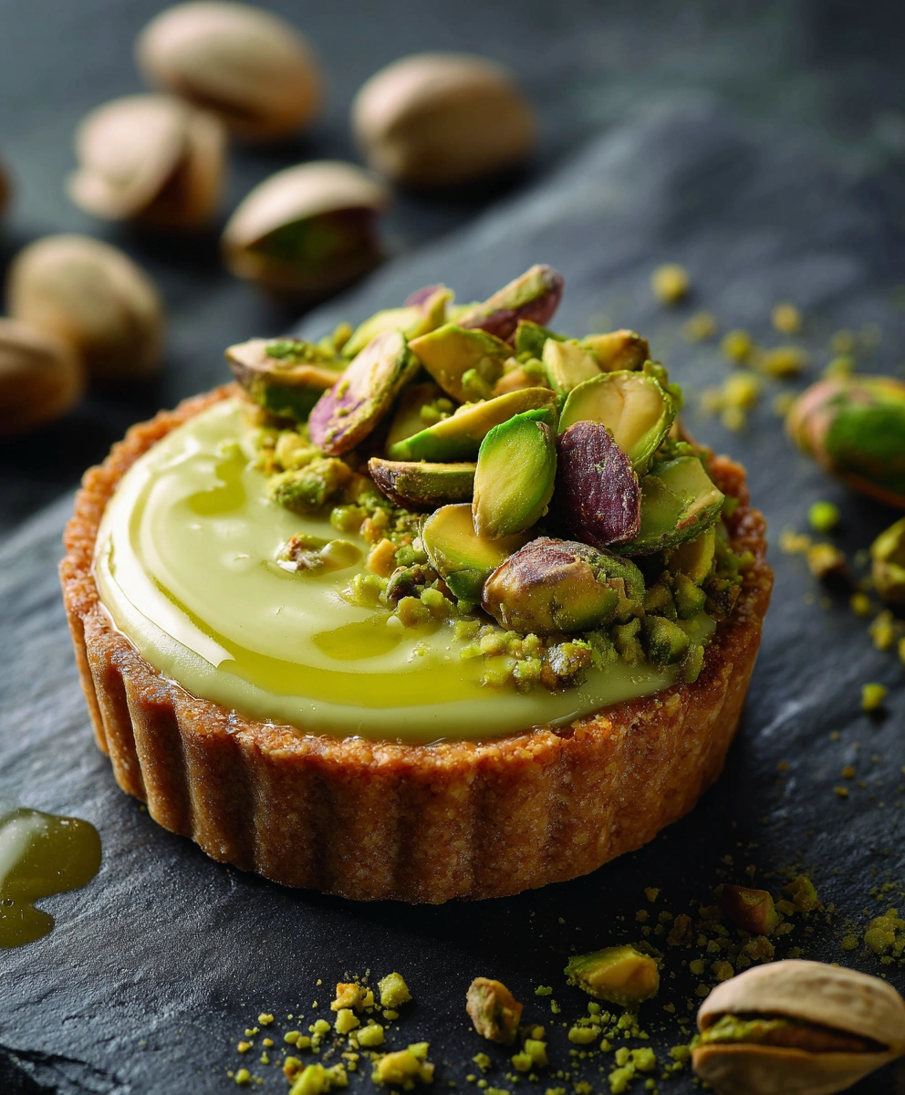 Mini Pistachio Tartlets