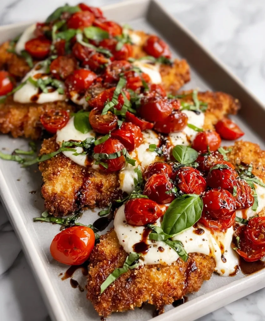 Parmesan‑Basil Chicken Cutlets