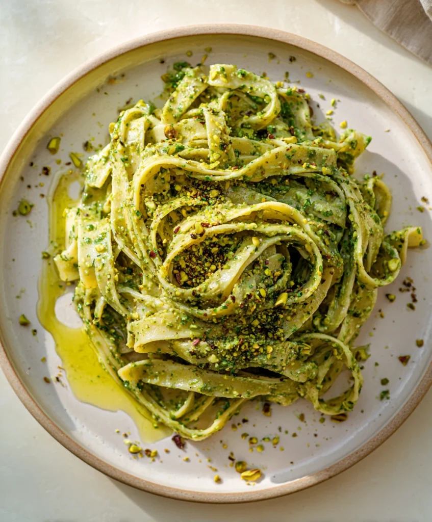 Pistachio Pesto Pasta