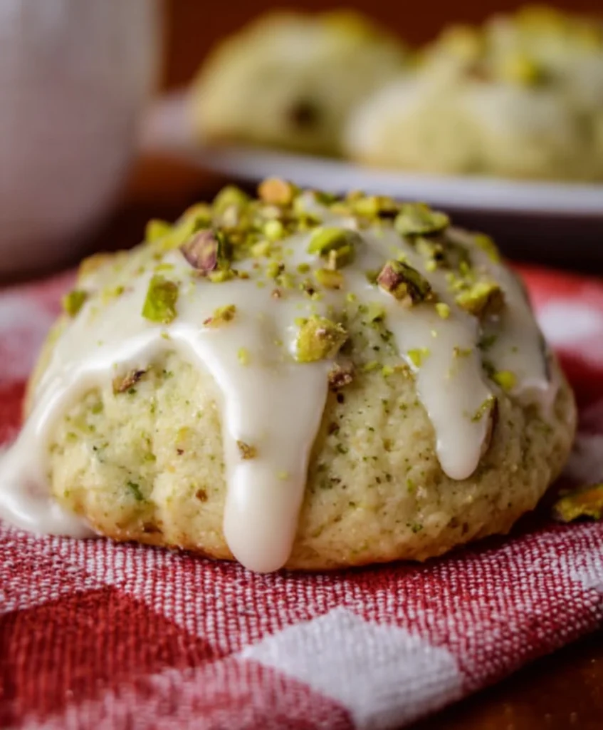 Pistachio Ricotta Cookies