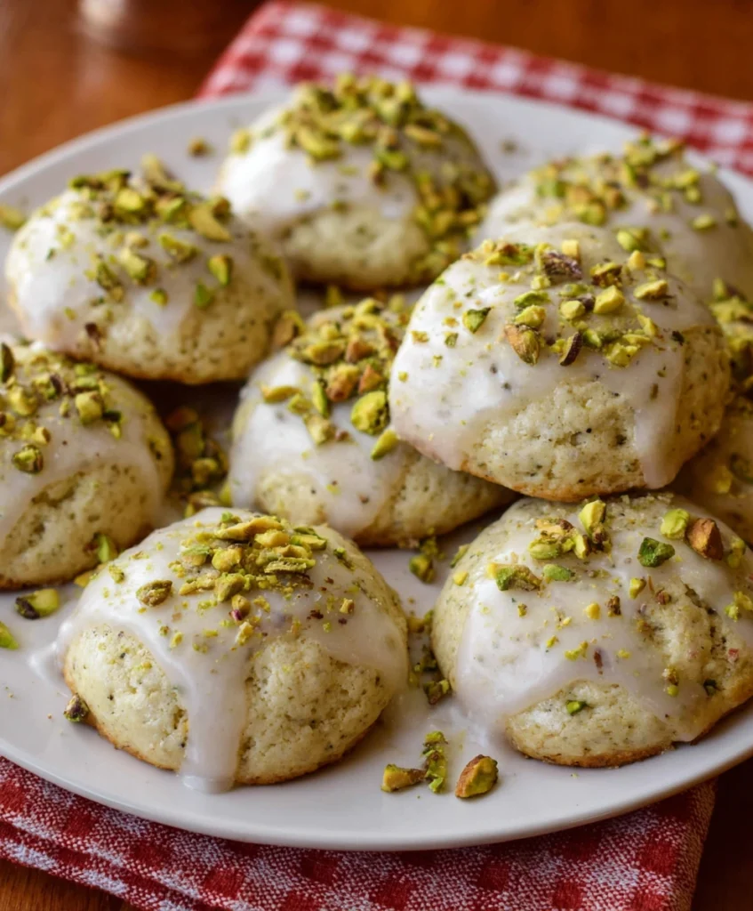 Pistachio Ricotta Cookies