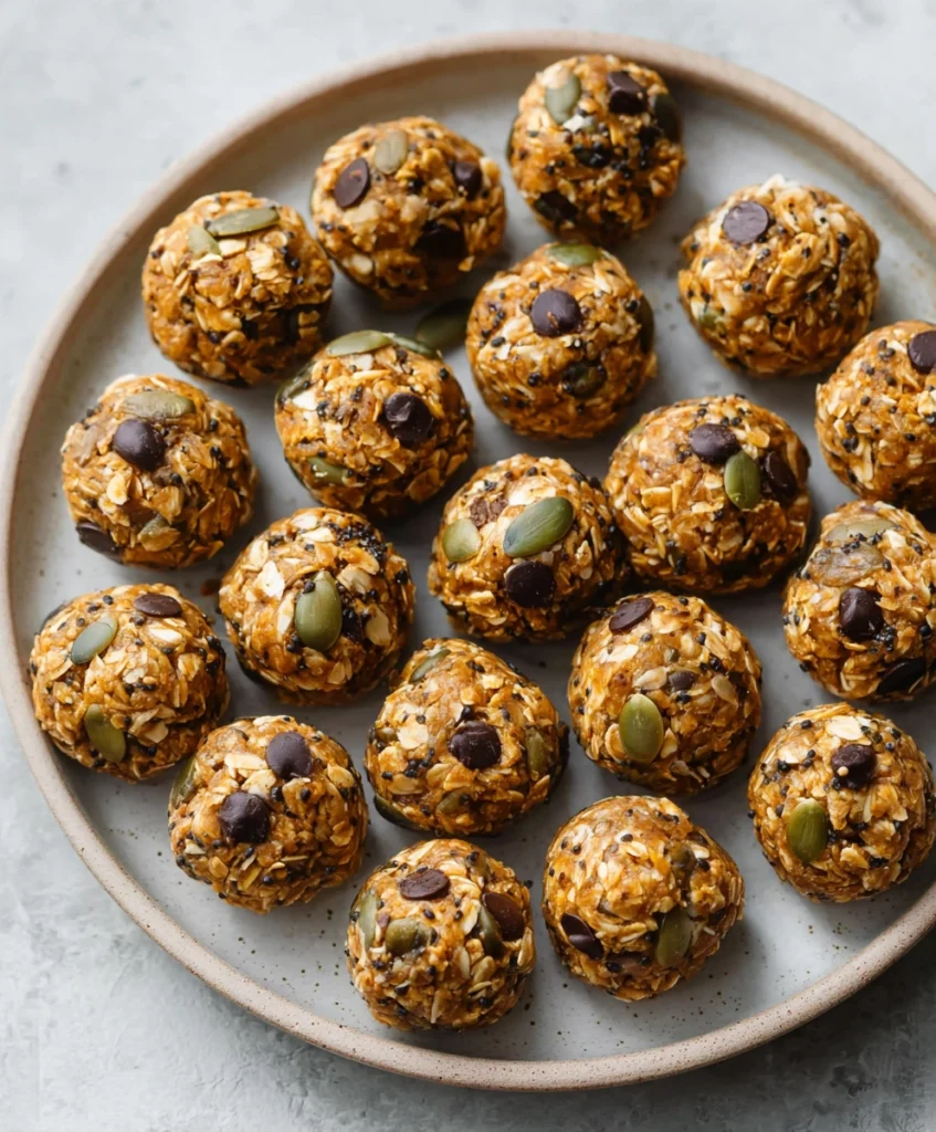 Pumpkin Protein Balls