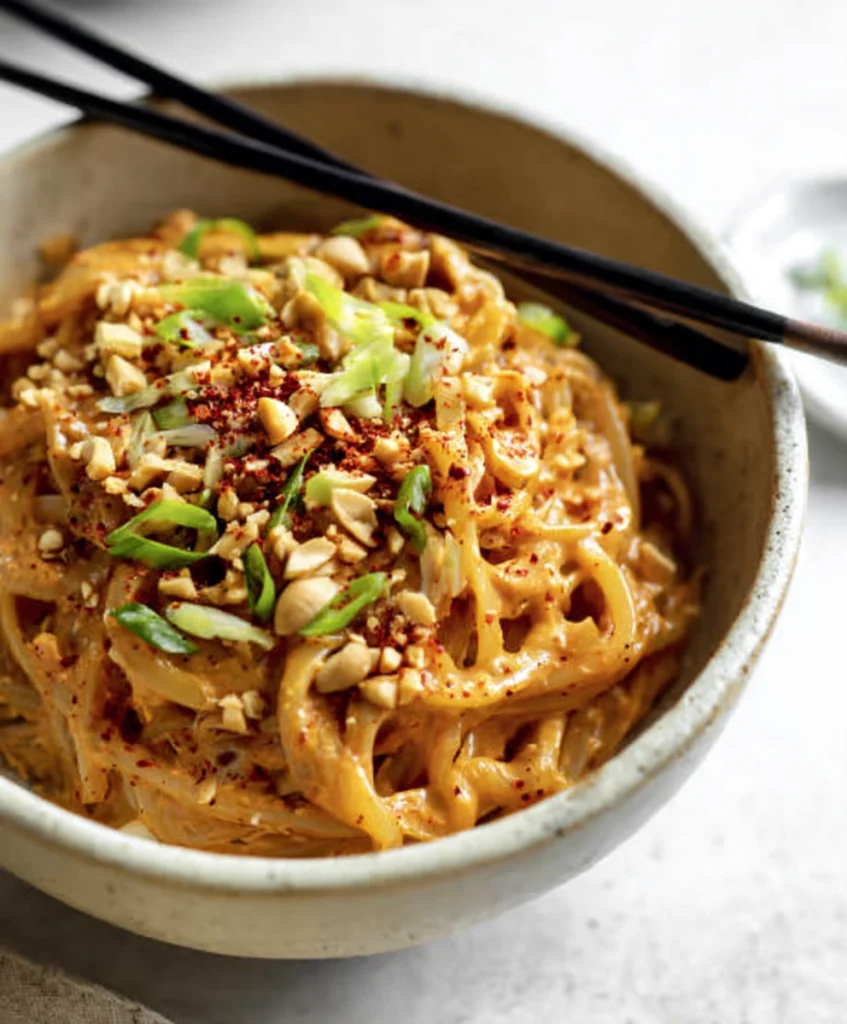 Spicy Peanut Butter Noodles