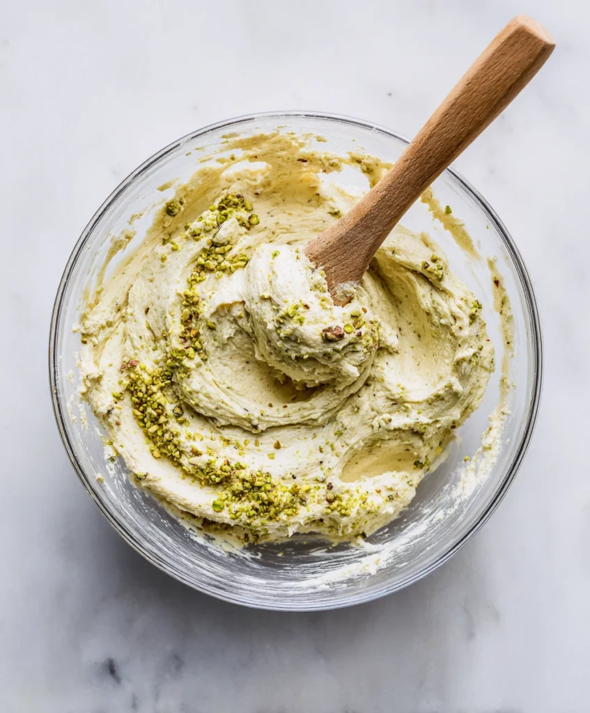 Sticky Pistachio Sponge Pudding