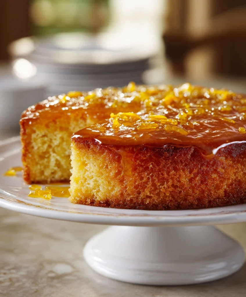 Zesty Persian Orange Cake