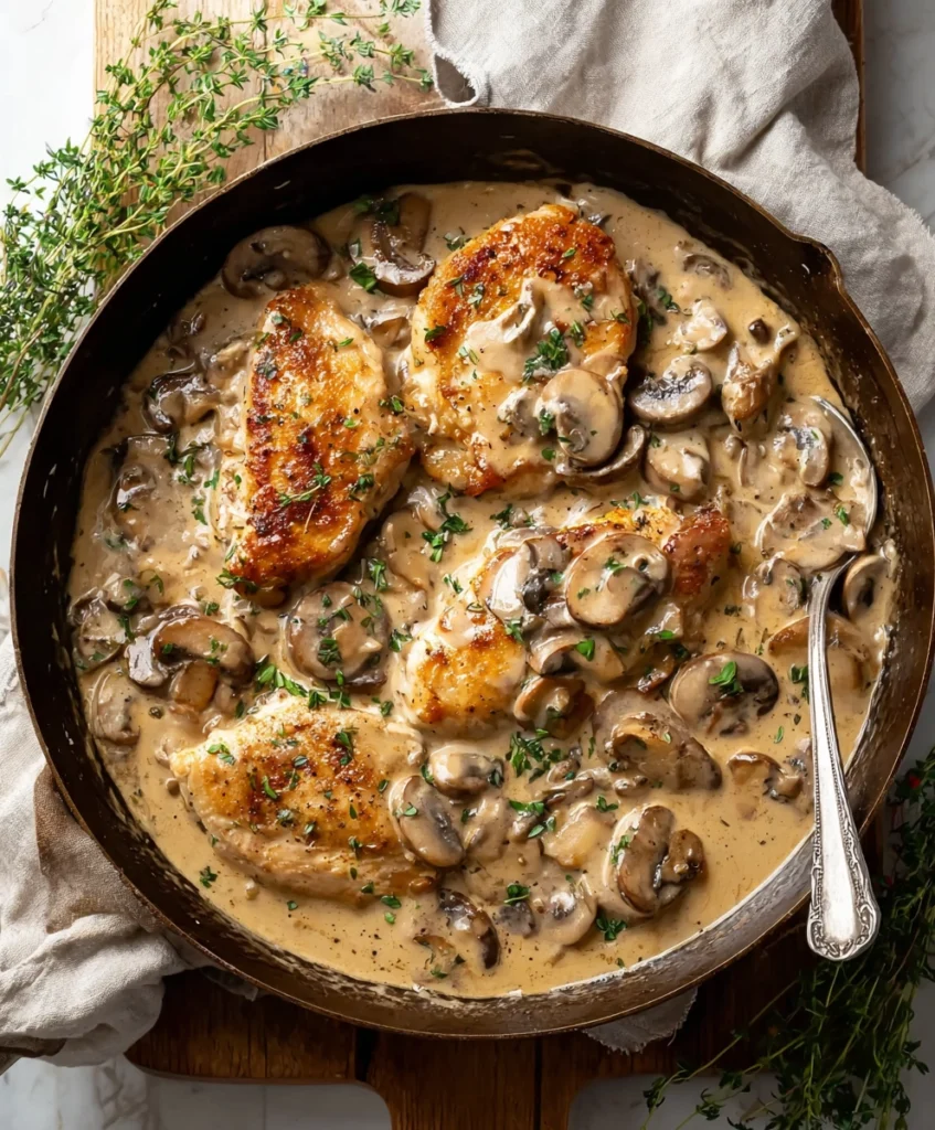 Mushroom Chicken