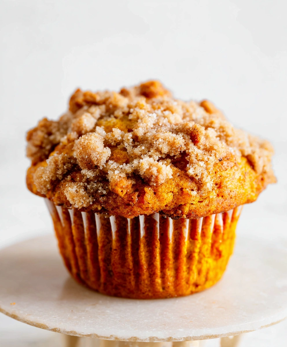 Small Batch Apple Pumpkin Streusel Muffins
