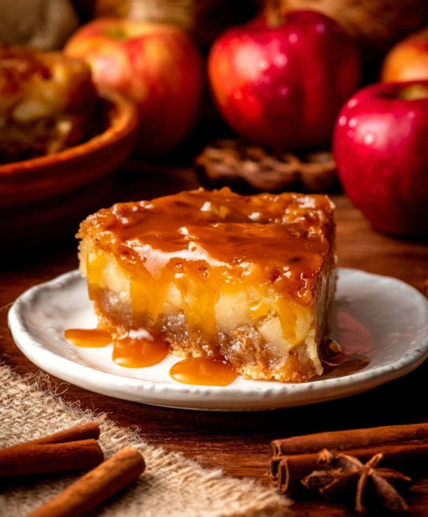 Apple Gooey Butter Cake