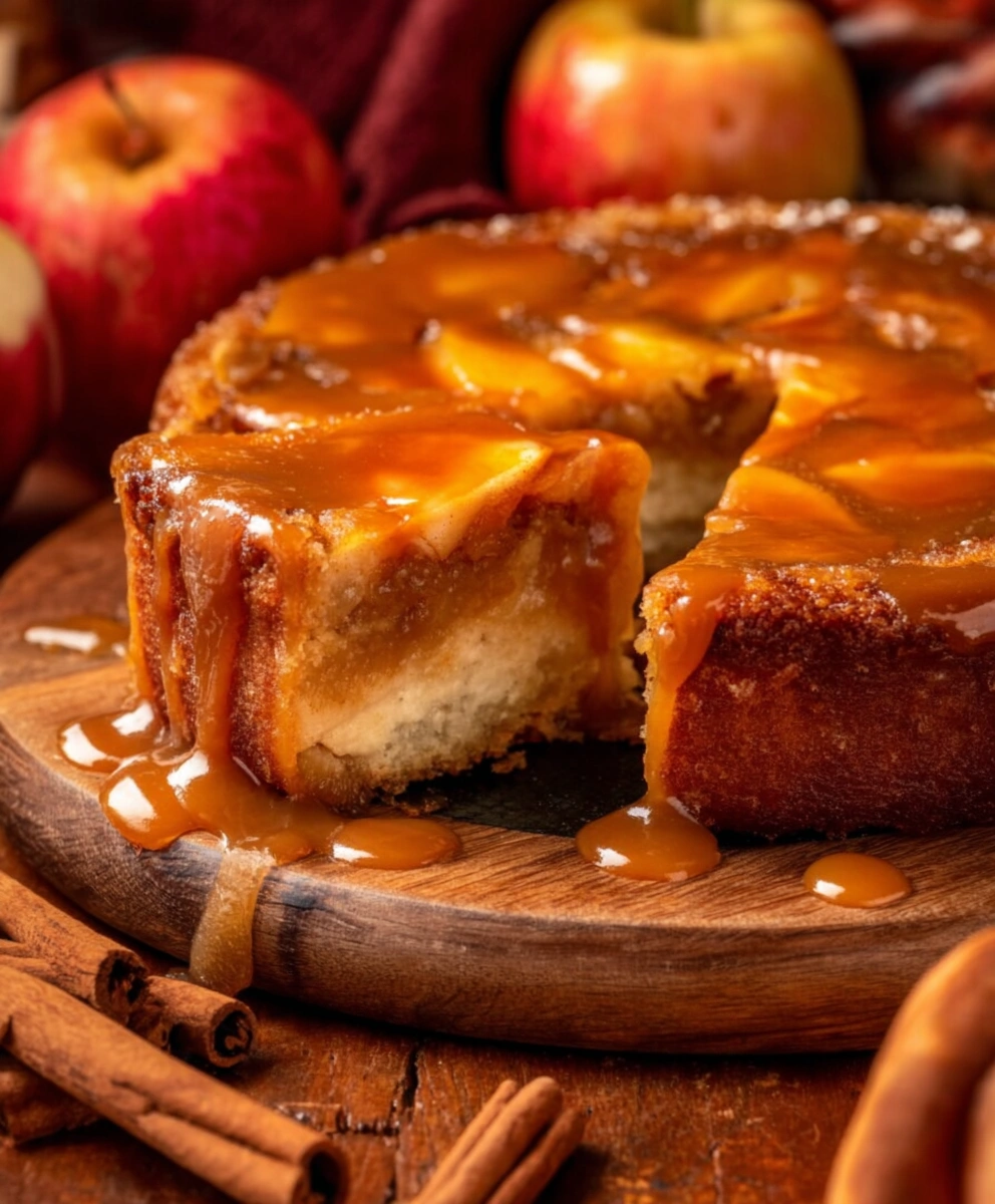 Apple Gooey Butter Cake