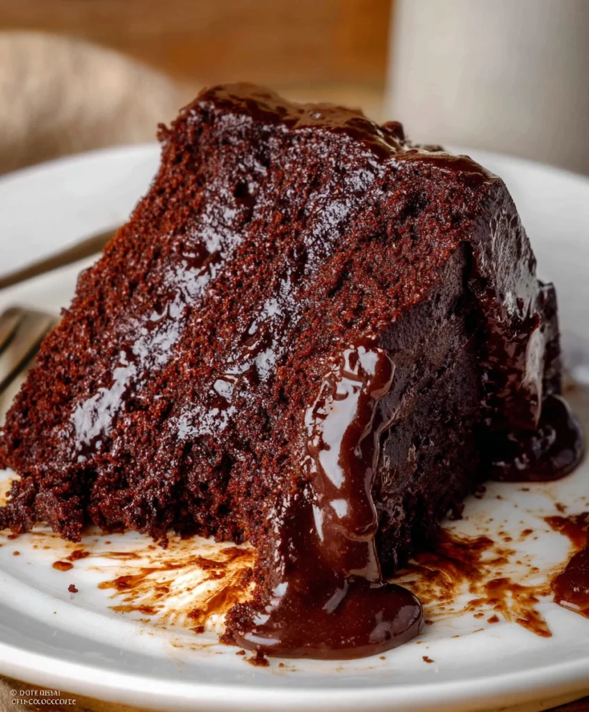 6-Ingredient Death by Chocolate Cake
