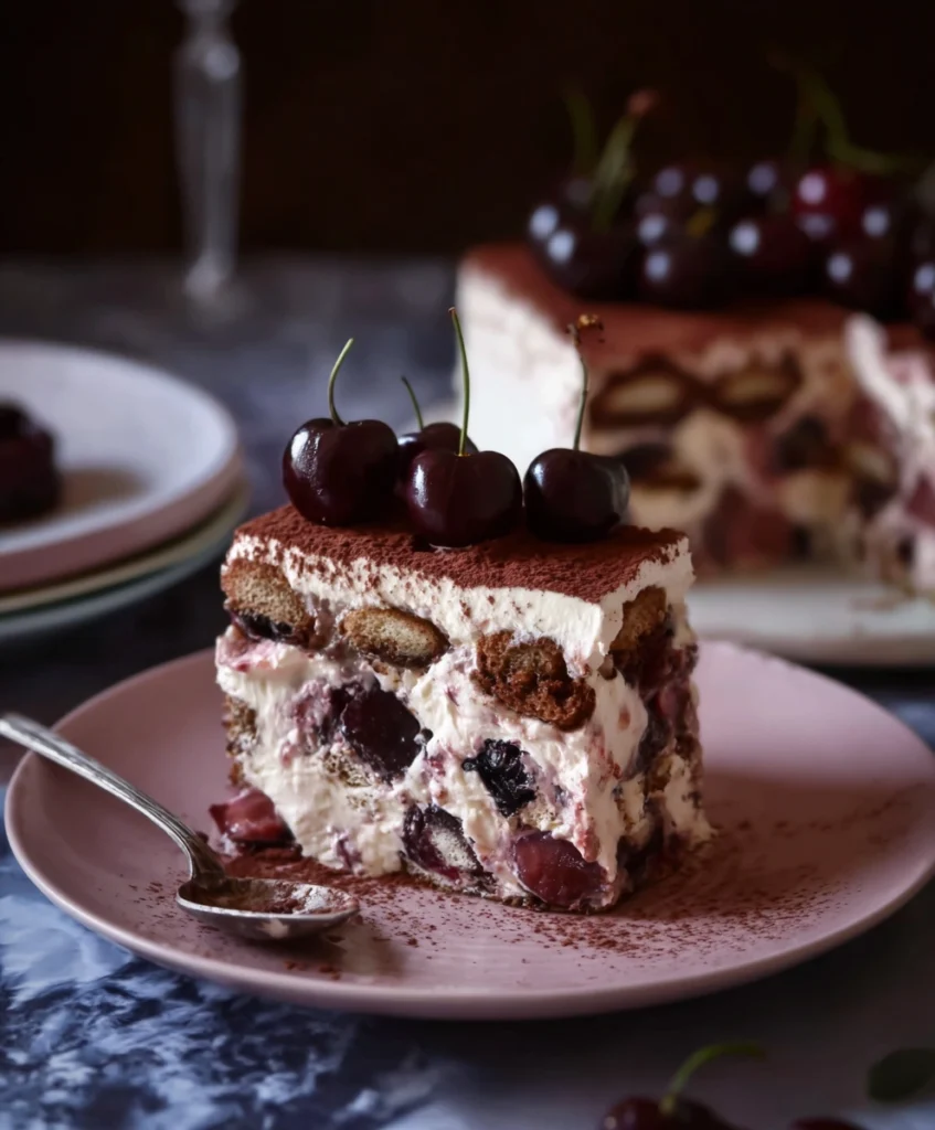 Black Forest Tiramisu