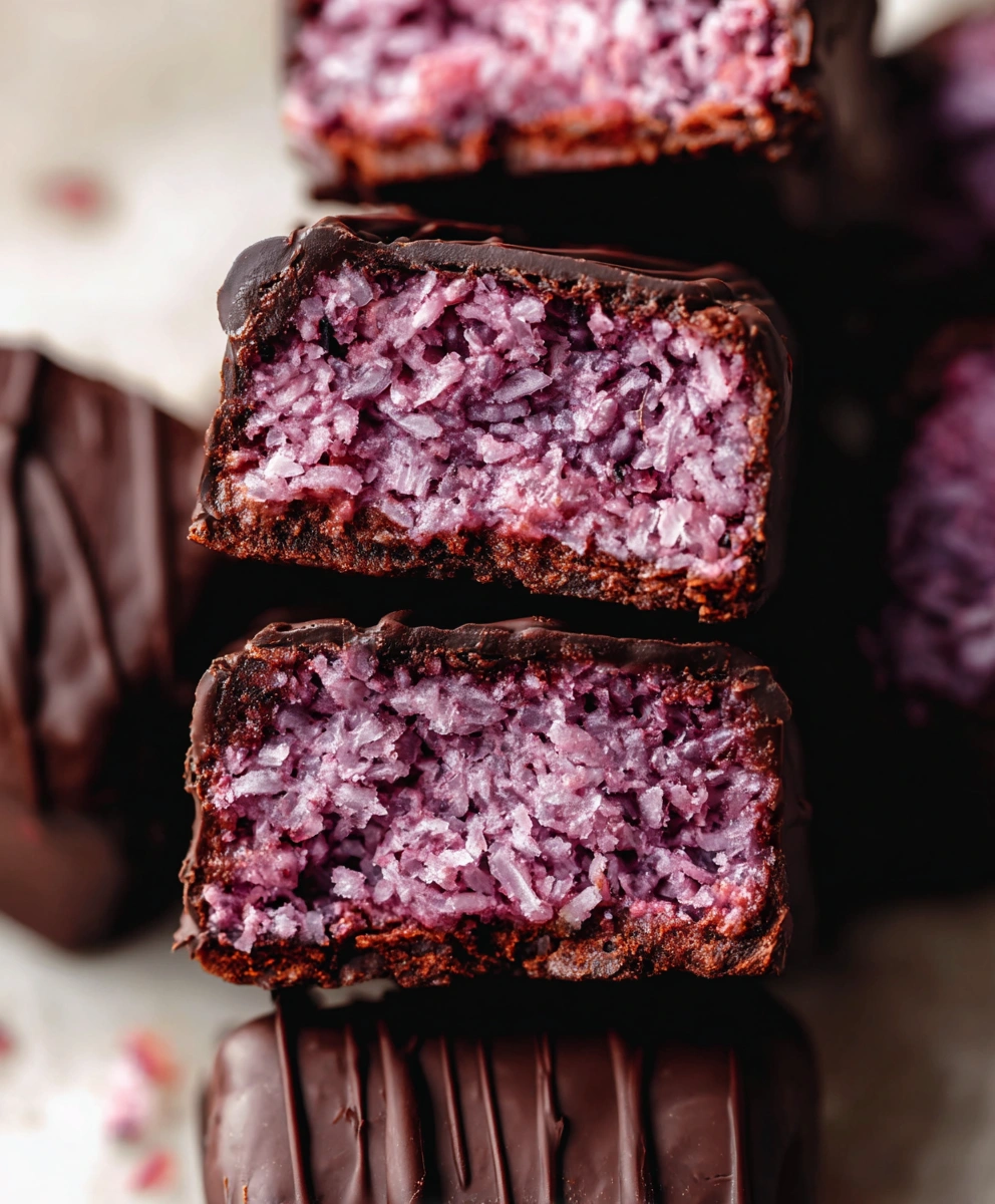 Blackberry Coconut Bars