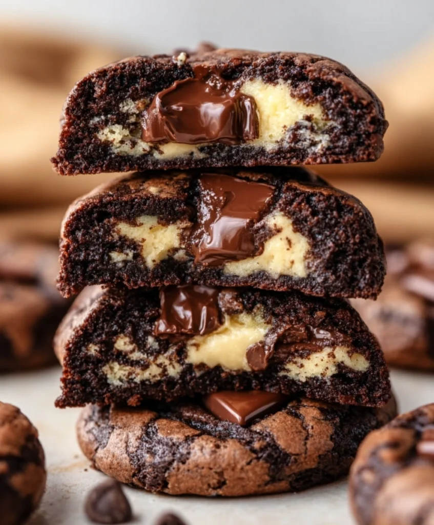 Choco Cheesecake Cookies