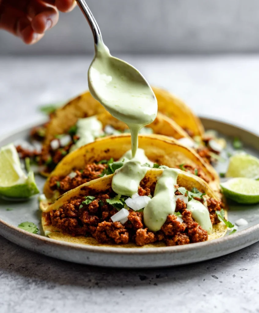 Creamy Avocado Crema