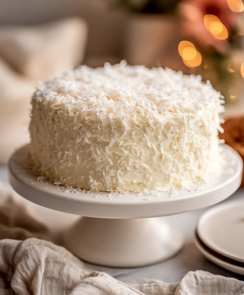 Creamy Coconut Cake