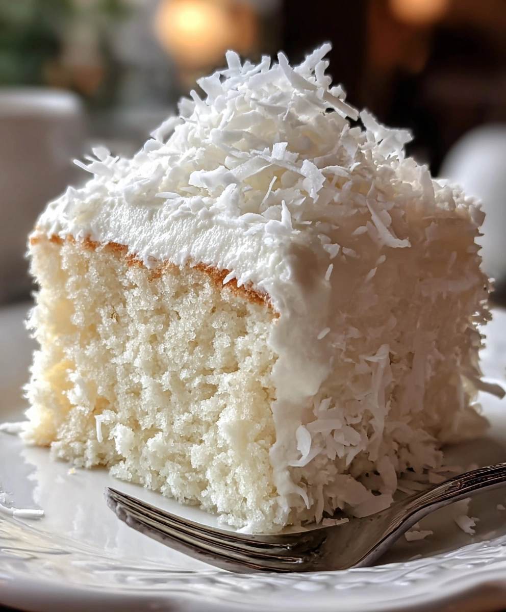 Creamy Coconut Cake