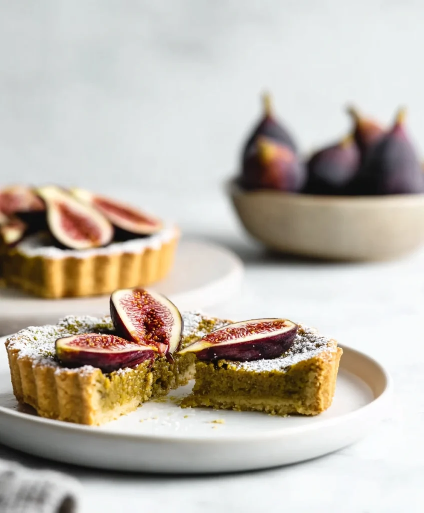 Fig Honey Pistachio Tarts