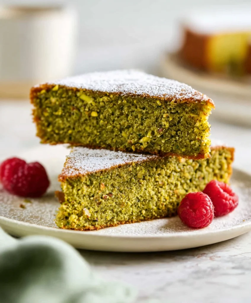 Flourless Pistachio Cake