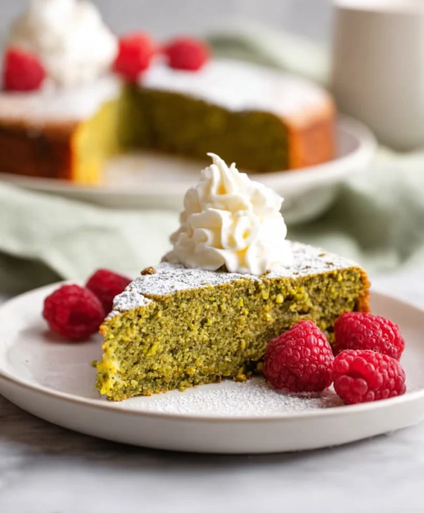 Flourless Pistachio Cake