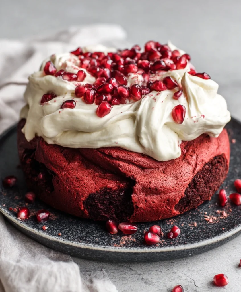 Flourless Red Velvet Cake