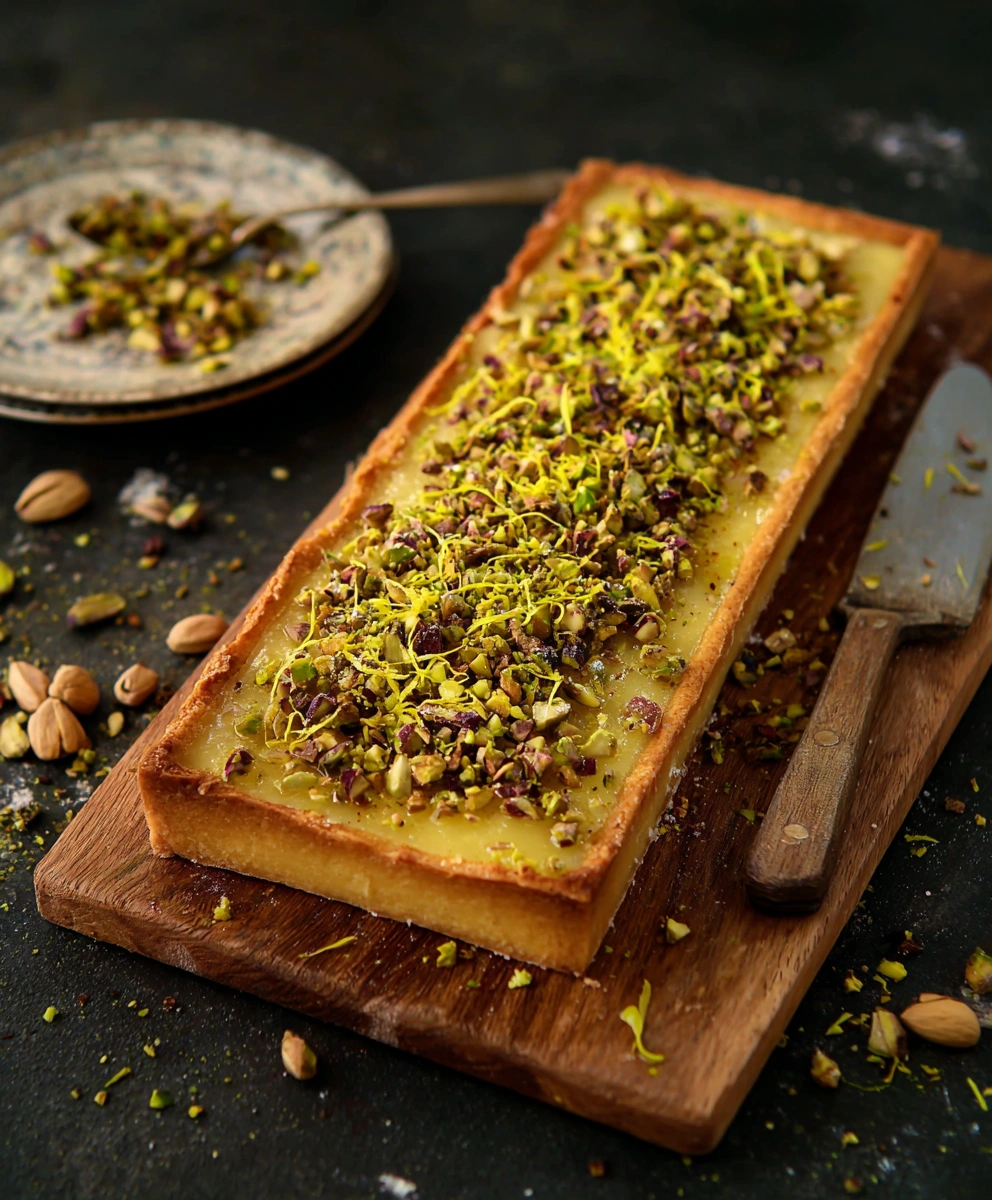 Lemon Halva Tart