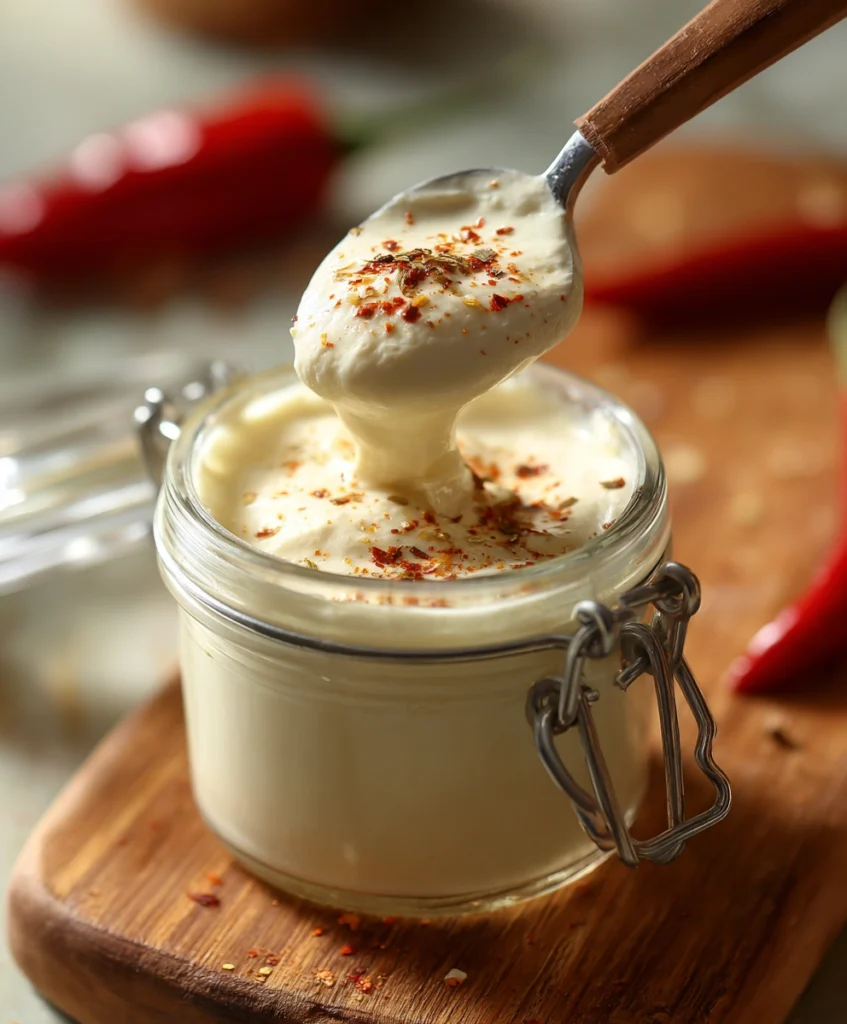 Mexican White Creamy Sauce