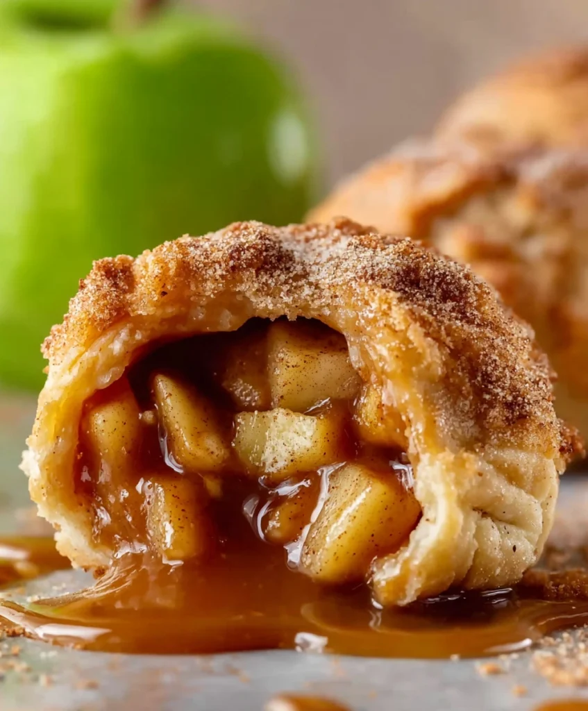 Mouthwatering Caramel Apple Pie Bombs