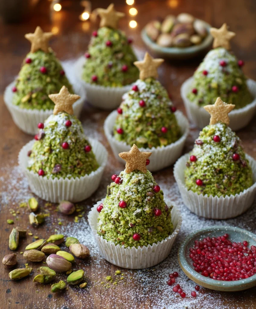 Pistachio Christmas Trees