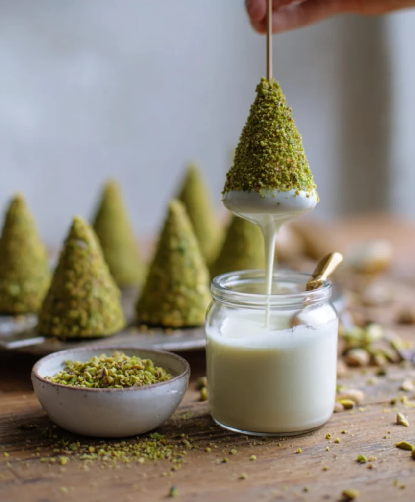 Pistachio Christmas Trees