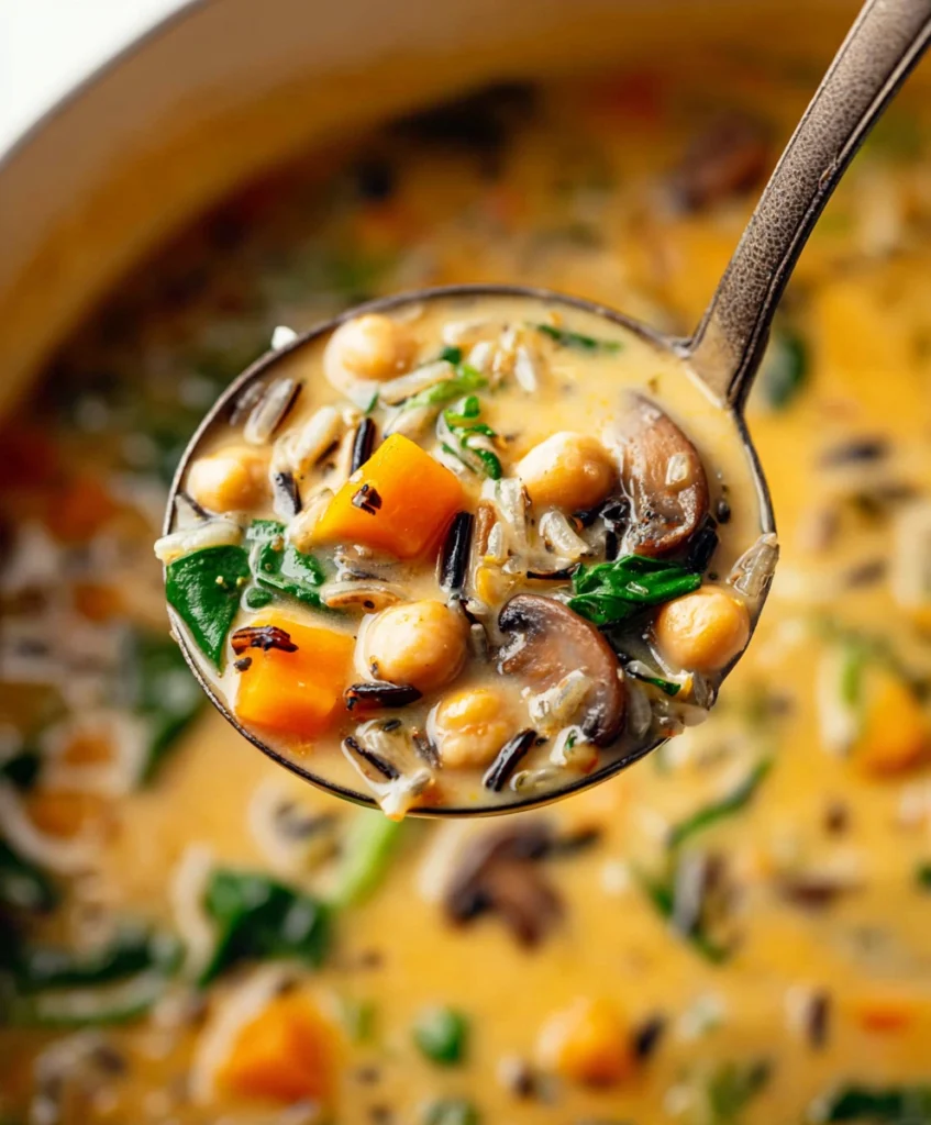 Pumpkin Wild Rice Soup