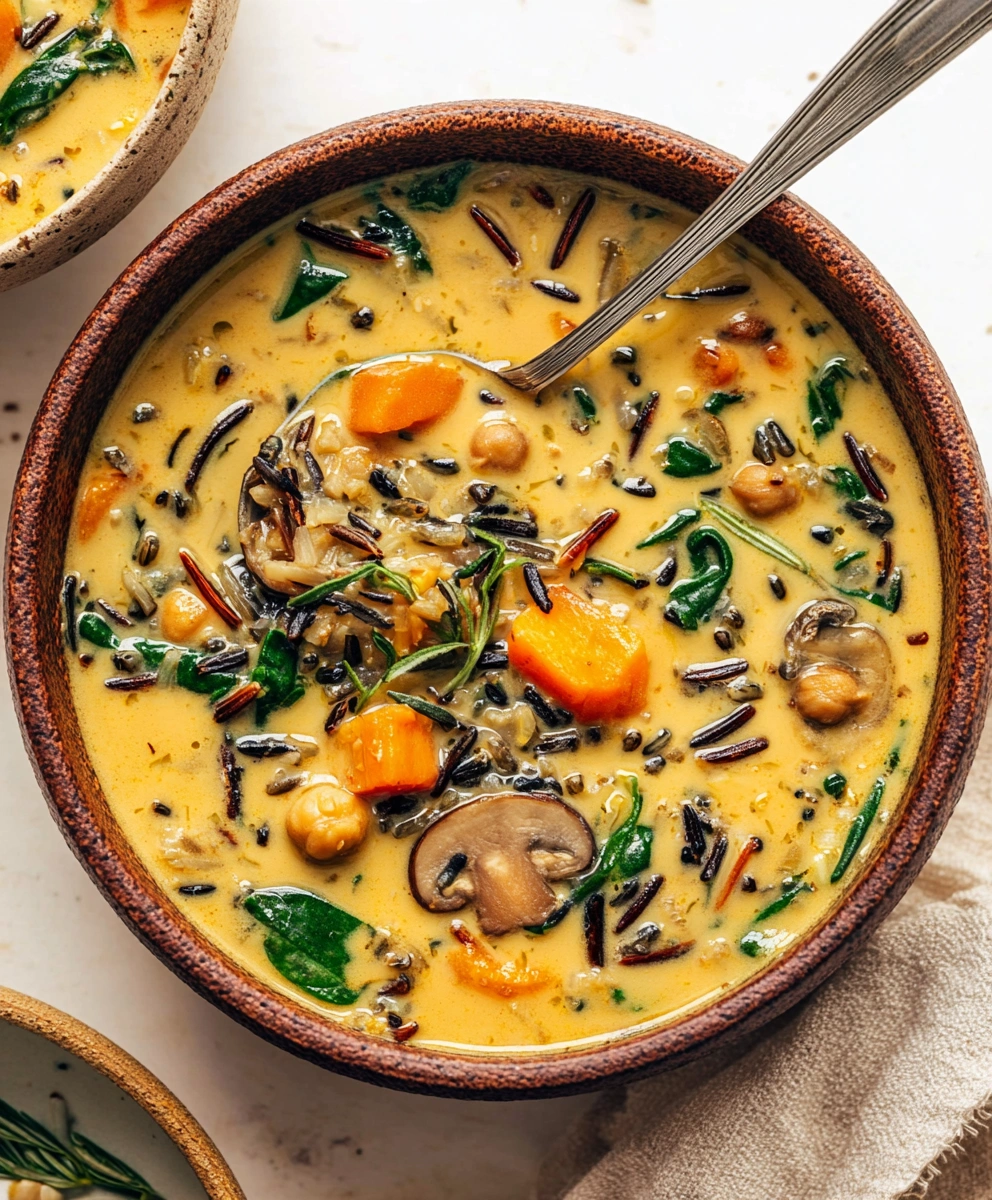 Pumpkin Wild Rice Soup