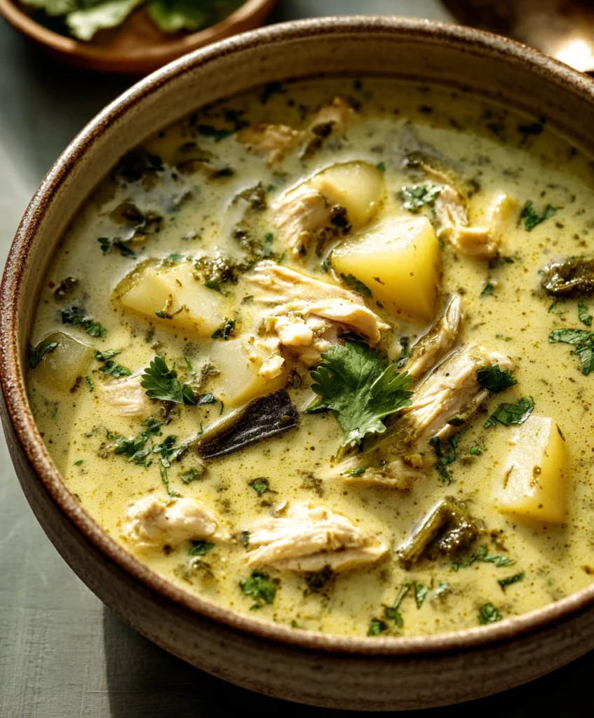 Roasted Poblano Soup