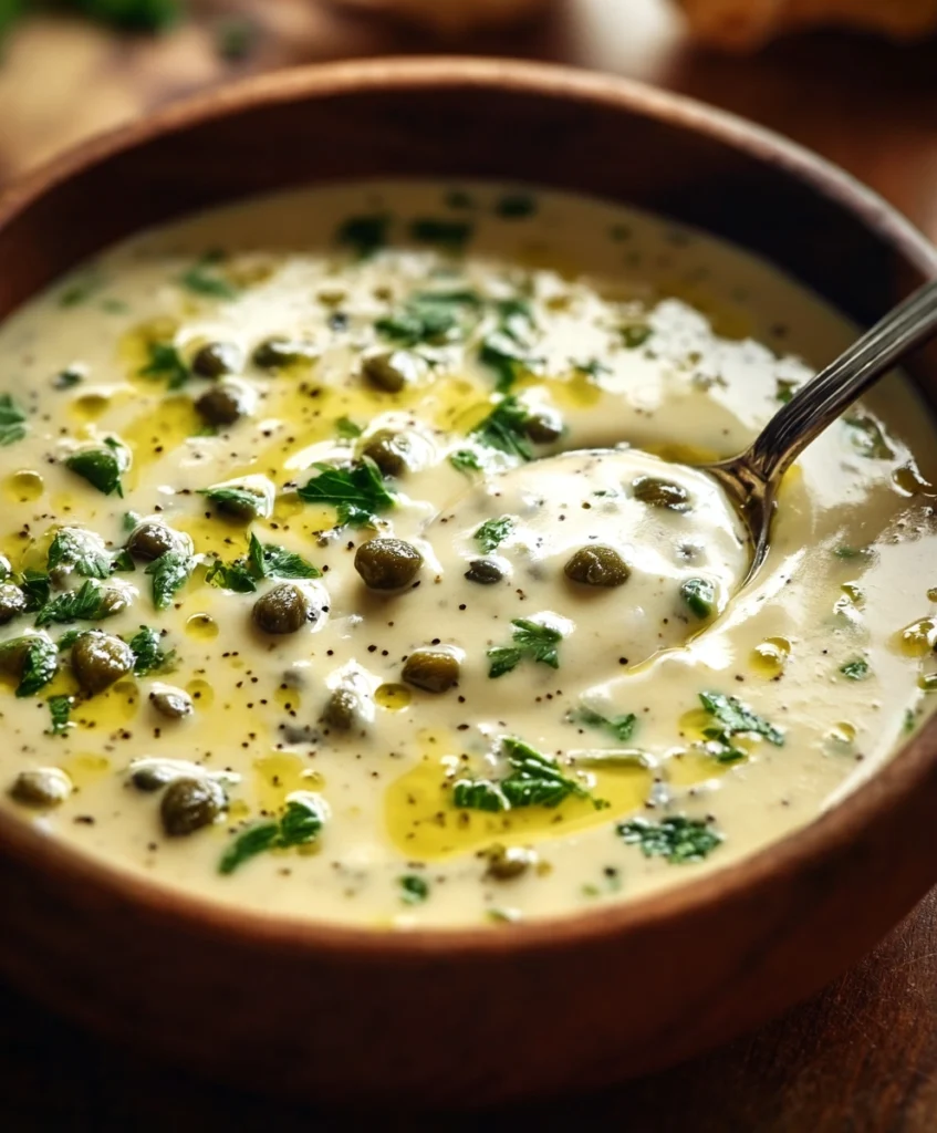 Simple Lemon Caper Sauce