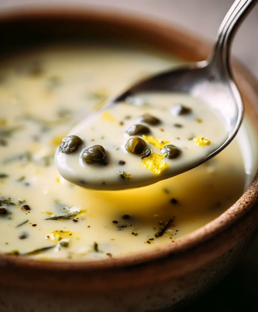 Simple Lemon Caper Sauce