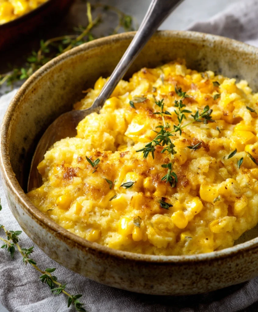 Sweet Corn Pudding