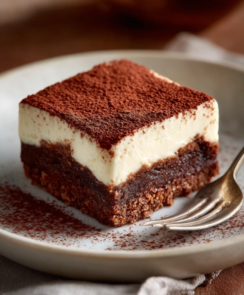 Tiramisu Brownies