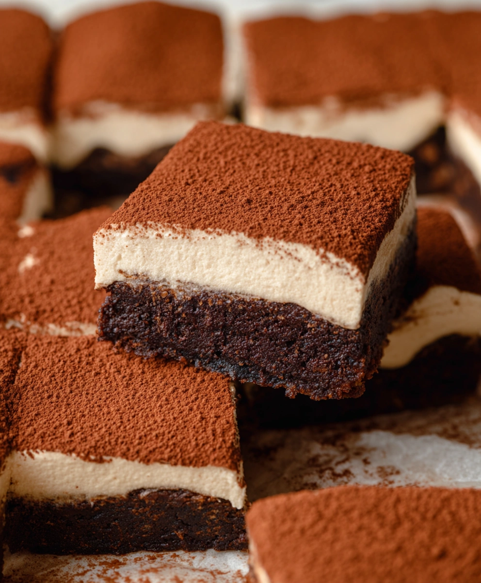 Tiramisu Brownies