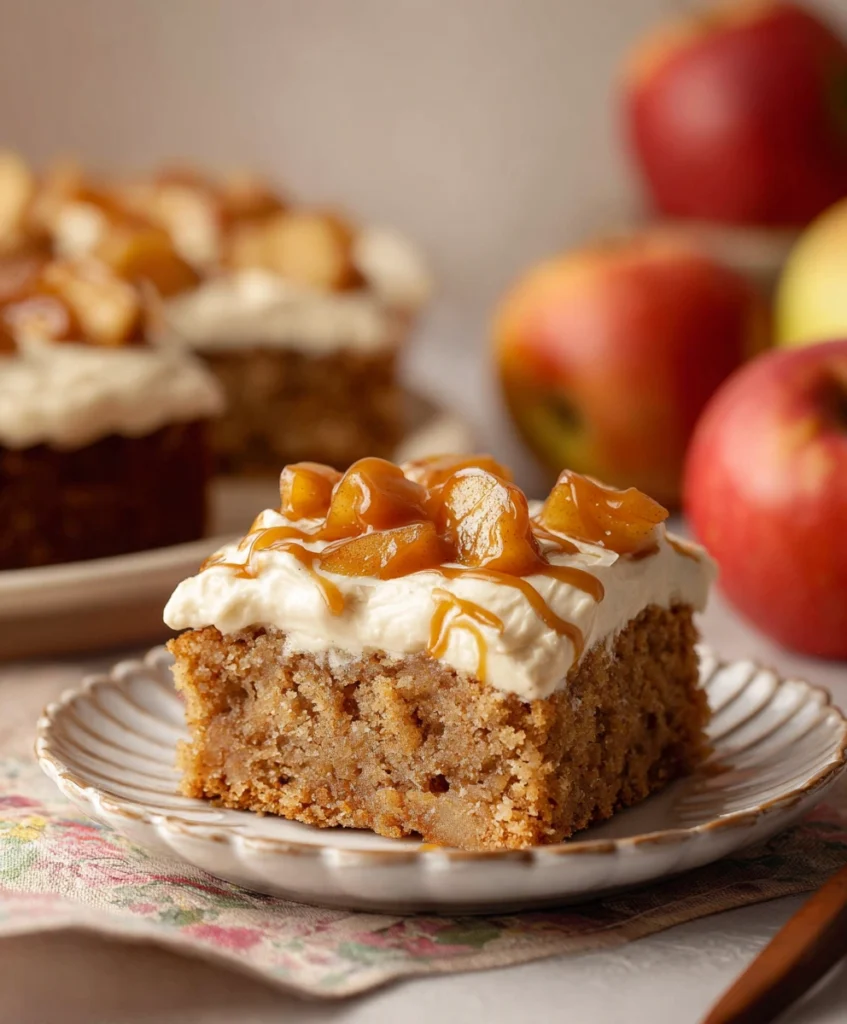 Vegan Applesauce Cake