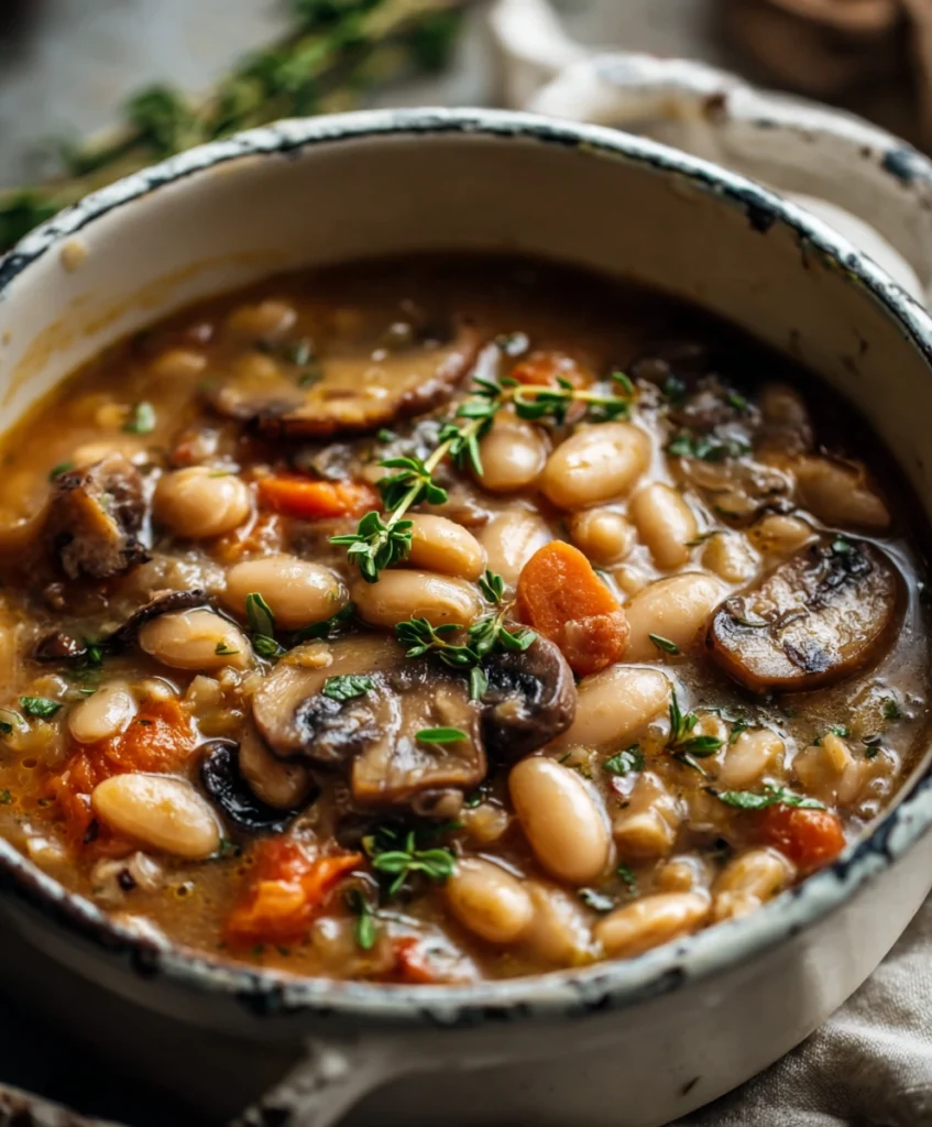 White Bean Mushroom Stew