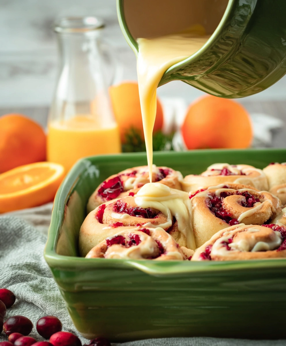 Cranberry Orange Sweet Rolls