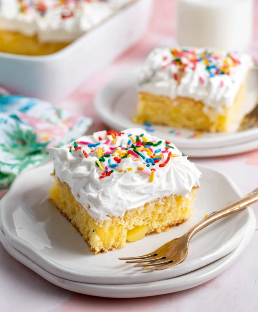 3 Ingredient Pineapple Cake