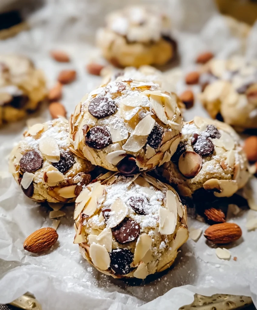 Almond Chocolate Chip Cookies