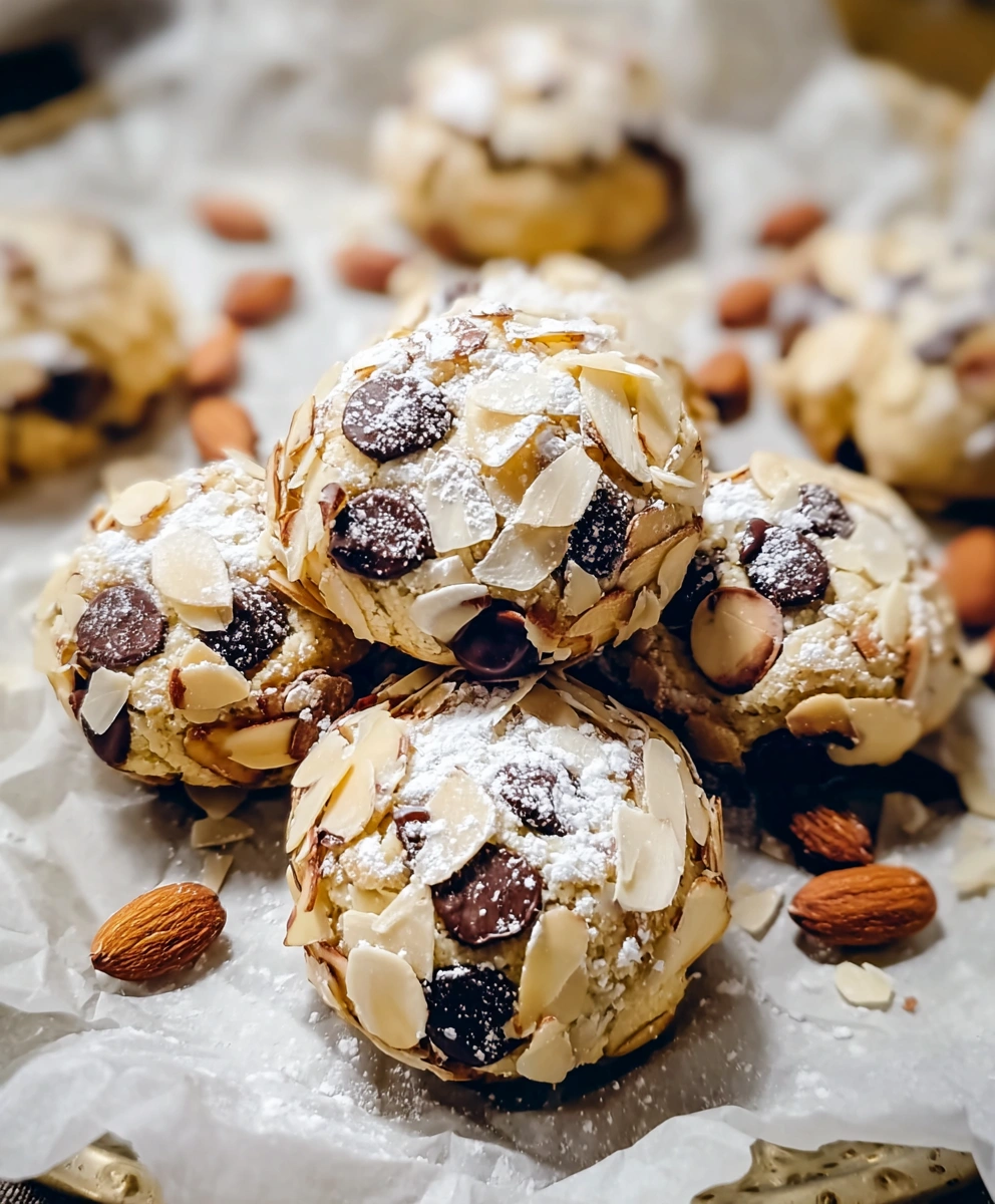 Almond Chocolate Chip Cookies