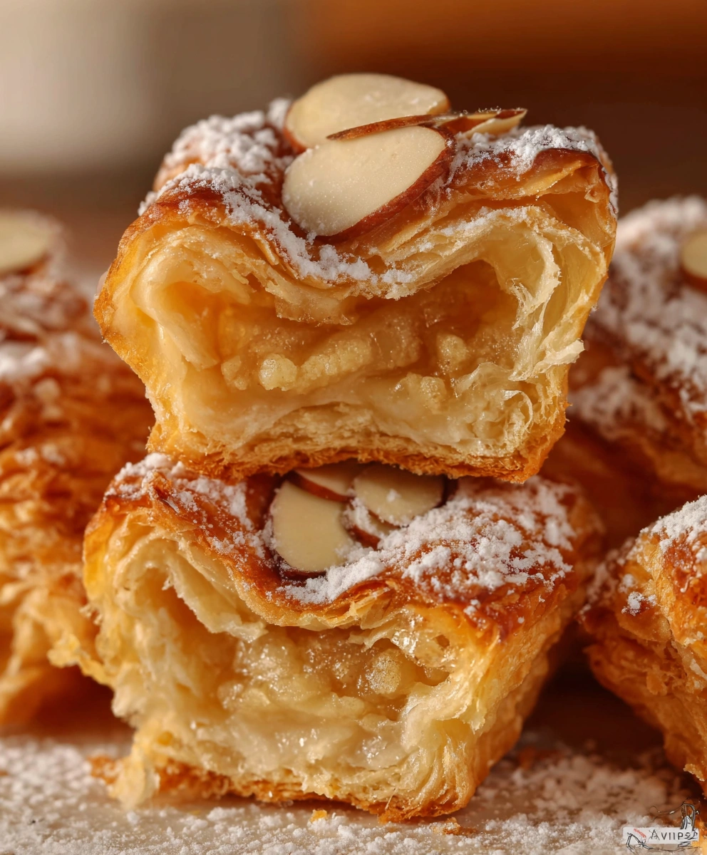 Almond Croissant Bites