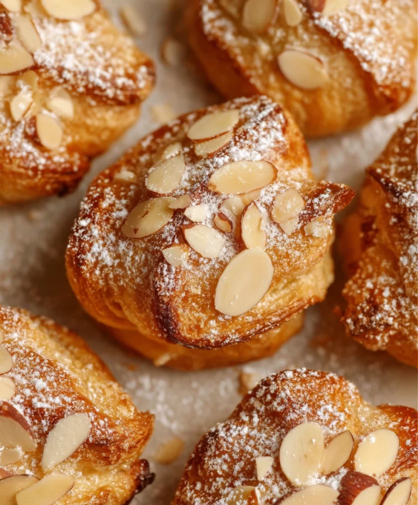 Almond Croissant Bites