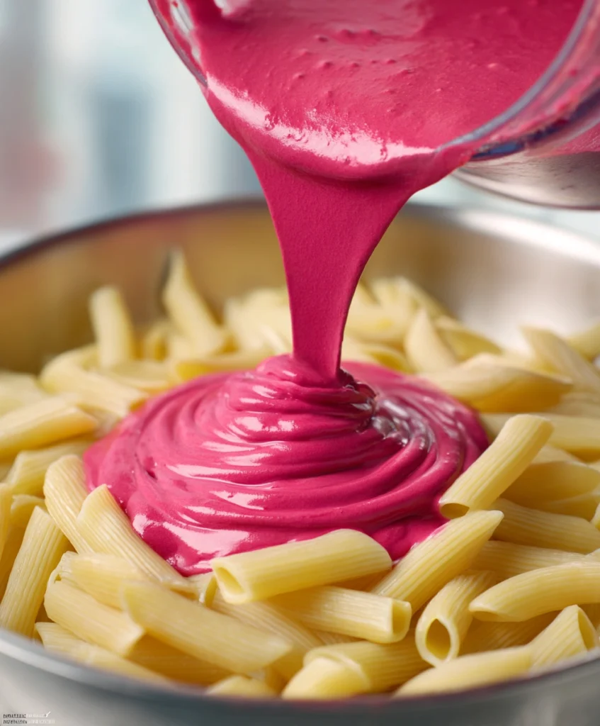 Beetroot pasta sauce