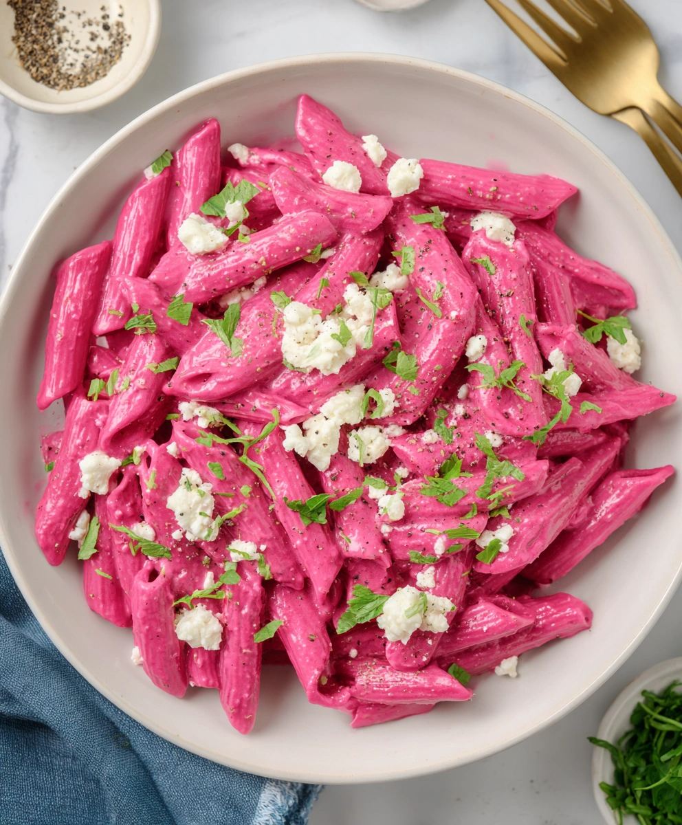 Beetroot pasta sauce