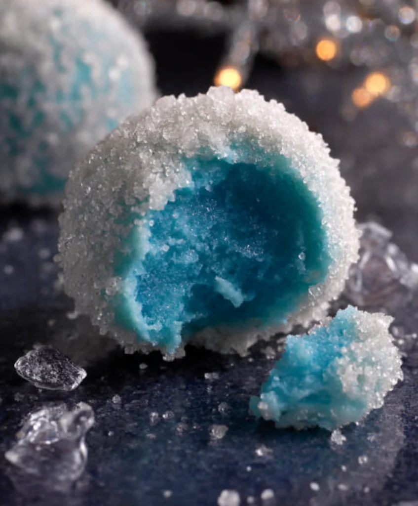 Blue Christmas Truffles